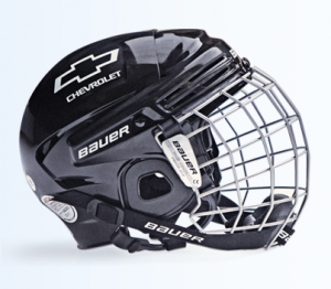 free-chevrolet-hockey helmet
