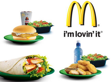 McDonald’s healthy options menu