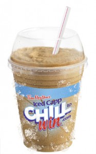 TIM HORTONS INC. - New "Chill to Win" Iced Capp contest