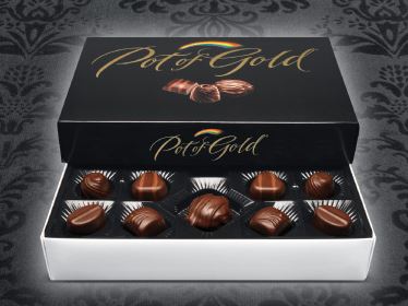 pot of gold boxed chocolates