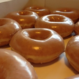 krispy kreme glazed donuts