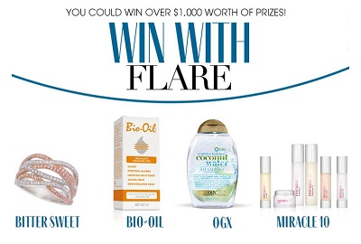 win with flare contest