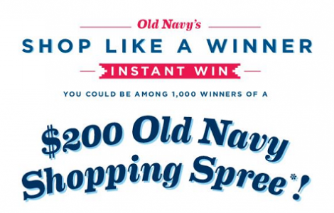 old navy shopping spree