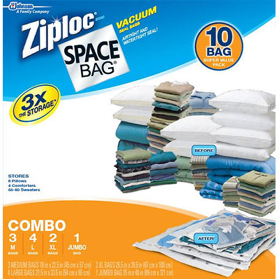 ziploc spacebags