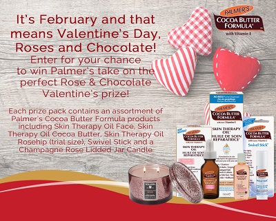 palmers valentines prize pack