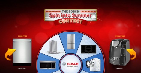 Bosch spin to win contest
