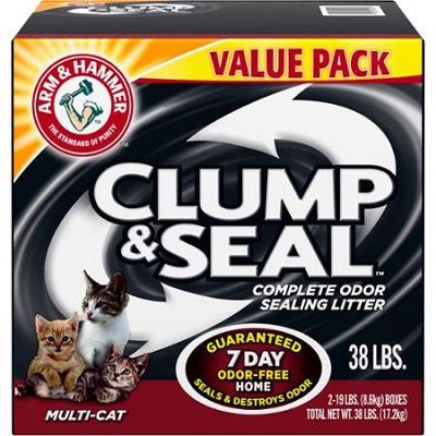 1clump and seal cat litter
