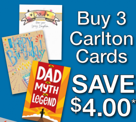 carlton cards coupon