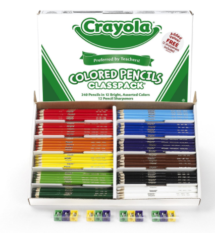 crayola coloured pencil 240 pack2